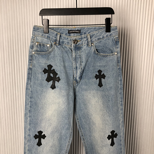 クロムハーツ デニムパンツ メンズファッションの通販