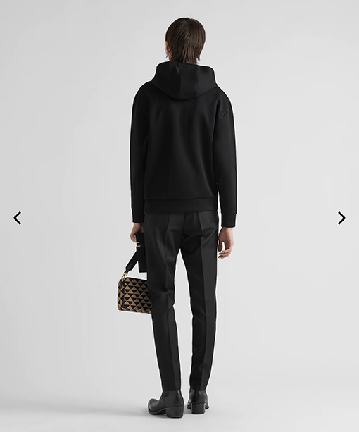 23新品!!プラダ パーカースーパーコピー PRADA フード パーカー