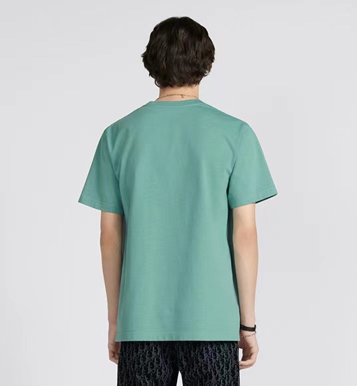 ディオール 半袖 Tシャツ CD刺繍ロゴ