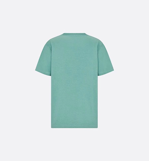 ディオール 半袖 Tシャツ CD刺繍ロゴ
