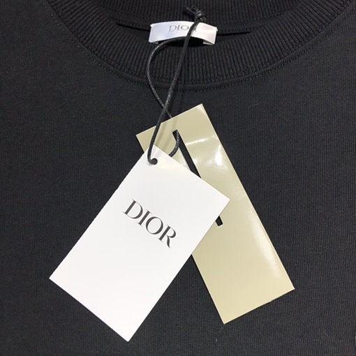 ディオール 半袖 Tシャツ CD刺繍ロゴ