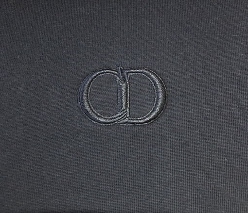 ディオール 半袖 Tシャツ CD刺繍ロゴ
