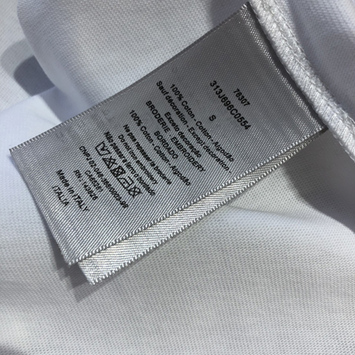 ディオール 半袖 Tシャツ CD刺繍ロゴ