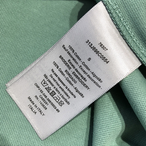 ディオール  半袖  Tシャツ CD刺繍ロゴ