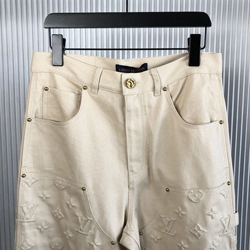 23新品!! ヴィトン デニムパンツ Louis Vuitton パンツメ セットアップお勧め