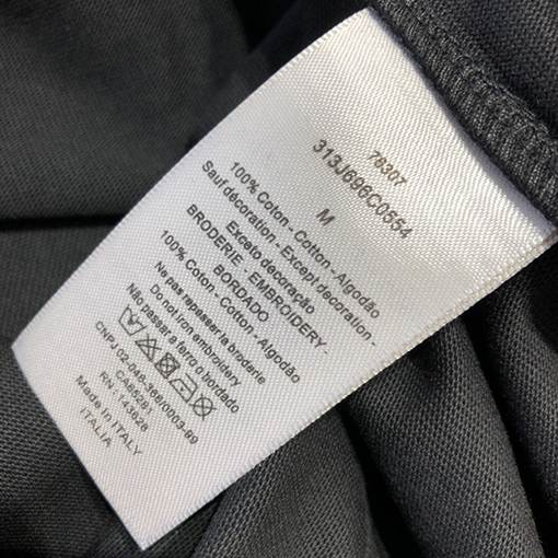 23新品!! ディオール 半袖 Tシャツ Christian Dior Couture刺繍