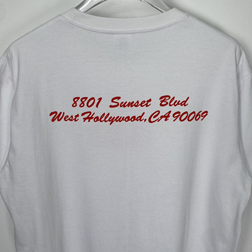 23SS シュプリーム半袖Tシャツ LA Hollywood 半袖Tシャツ LA BOX LOGO TEE