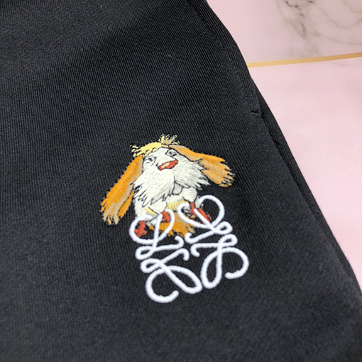 ロエベスウェットパンツ LOEWE 刺繍ロゴパンツ