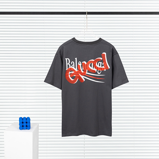 コラボ✦ グッチ x バレンシアガ プリント半袖Tシャツ メンズレディース 半袖 Tシャツの通販