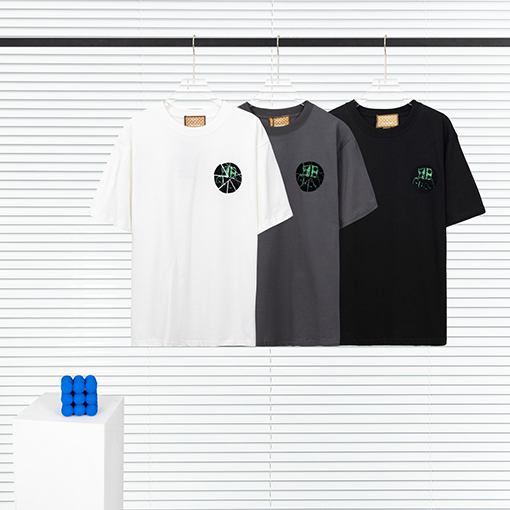 コラボ✦ グッチ x バレンシアガ プリント半袖Tシャツ メンズ 半袖 Tシャツの通販