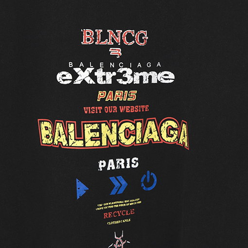 バレンシアガ  半袖Tシャツ BALENCIAGA ★オーバーサイズ