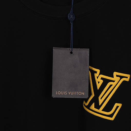 ヴィトン 半袖Tシャツ LVプリント半袖Tシャツ