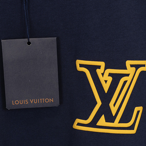 ヴィトン 半袖Tシャツ LVプリント半袖Tシャツ