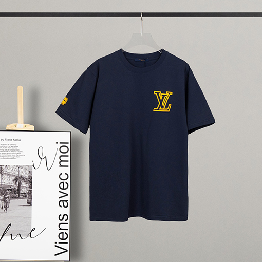 ヴィトン 半袖Tシャツ LVプリント半袖Tシャツ