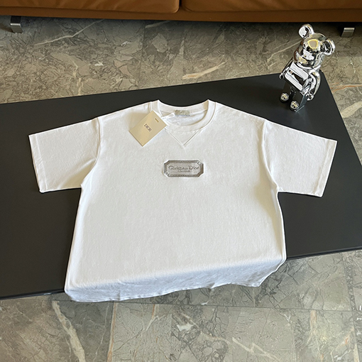 ディオール半袖Tシャツスーパーコピー DIOR CD刺繍