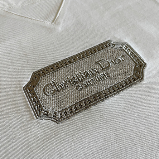 ディオール半袖Tシャツスーパーコピー DIOR CD刺繍