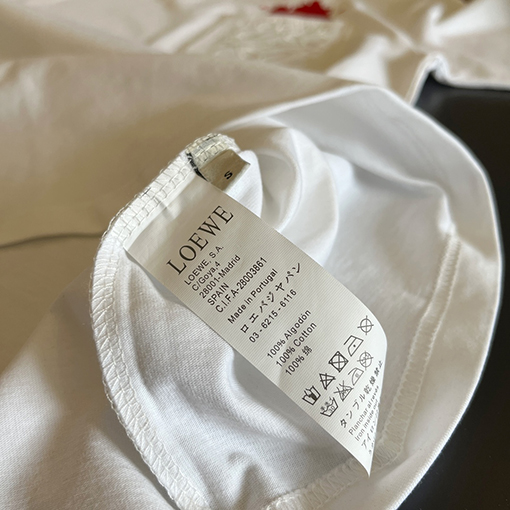 ロエベ半袖Tシャツ スーパーコピー  LOEWE   メンズレディース 半袖 Tシャツの通販
