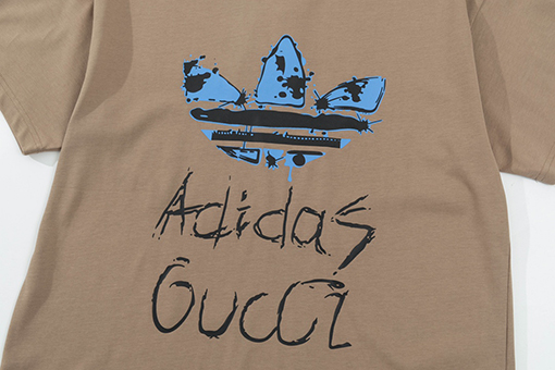コラボ✦ グッチ x アディダス 半袖Tシャツ