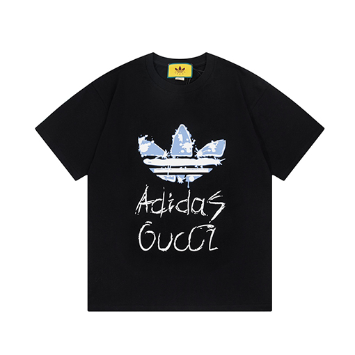 コラボ✦ グッチ x アディダス 半袖Tシャツ