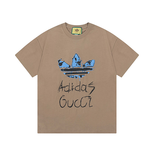 コラボ✦ グッチ x アディダス 半袖Tシャツ
