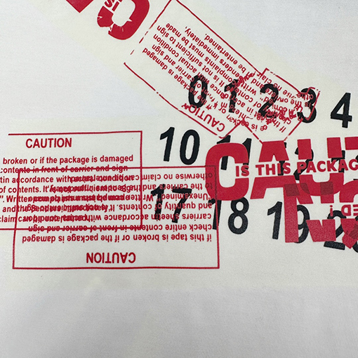 マルタンマルジェラ 半袖 スーパーコピー Maison Margielaロゴ プリント 半袖Tシャツ