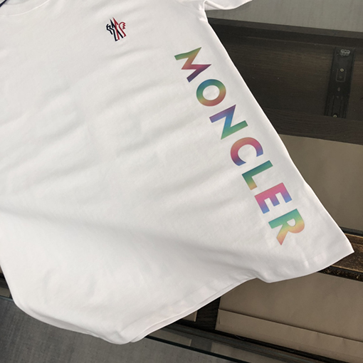 モンクレール 半袖Tシャツ MONCLERプリント半袖Tシャツメンズファッション通販  2色