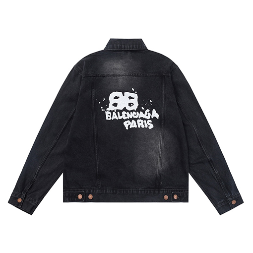 バレンシアガデニムジャケット スーパーコピー BBロゴ Gジャン