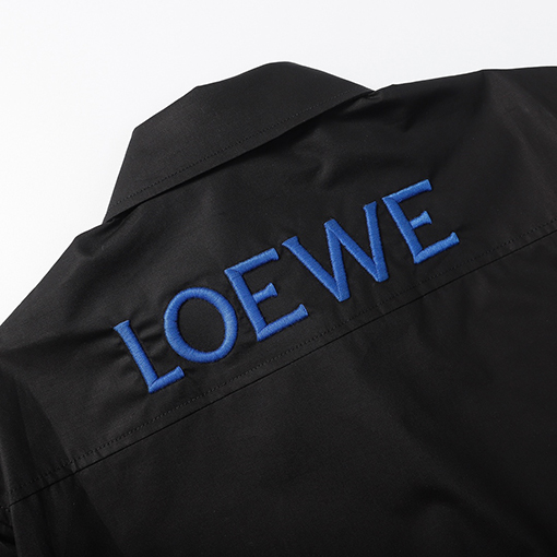 ロエベ シャツスーパーコピー    LOEWEロゴ おしゃれ シャツ
