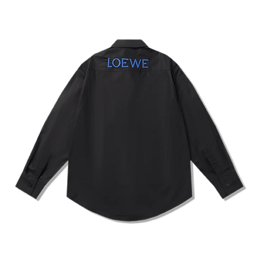 ロエベ シャツスーパーコピー    LOEWEロゴ おしゃれ シャツ