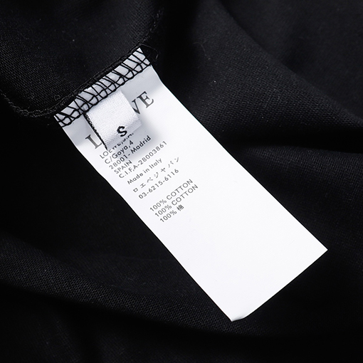 ロエベ 半袖 スーパーコピー    LOEWE ロゴ半袖Tシャツ
