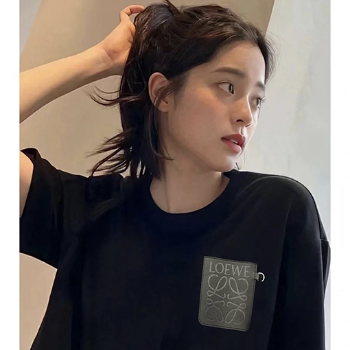 ロエベ 半袖 スーパーコピー LOEWE ロゴ半袖Tシャツ