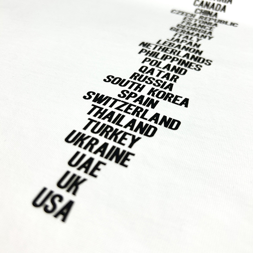 ヴェトモン 半袖Tシャツ VETEMENTS シンプルレタリング半袖