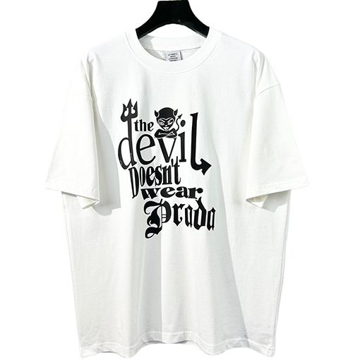 ヴェトモン 半袖Tシャツ VETEMENTS　ロゴ半袖