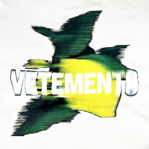 23新品!! ヴェトモン 半袖Tシャツ VETEMENTS ロゴ半袖