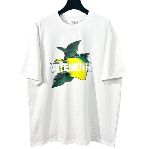 23新品!! ヴェトモン 半袖Tシャツ VETEMENTS ロゴ半袖