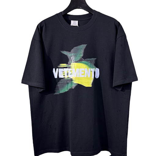 23新品!! ヴェトモン 半袖Tシャツ VETEMENTS ロゴ半袖