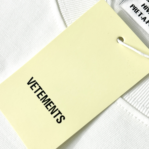 23新品!! ヴェトモン 半袖Tシャツスーパーコピー VETEMENTSロゴプリント