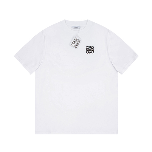 ロエベ 半袖Tシャツ LOEWEロゴ 刺繍  半袖 Tシャツの通販