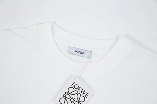 ロエベ 半袖Tシャツ LOEWEロゴ 刺繍  半袖 Tシャツの通販