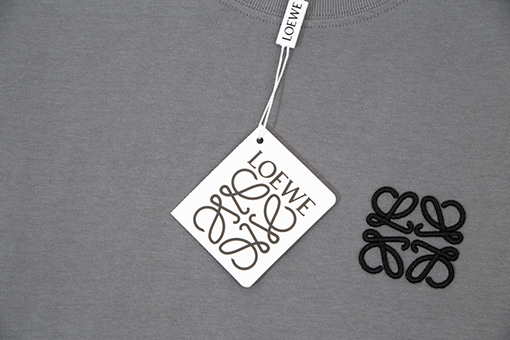 ロエベ 半袖Tシャツ LOEWEロゴ 刺繍  半袖 Tシャツの通販
