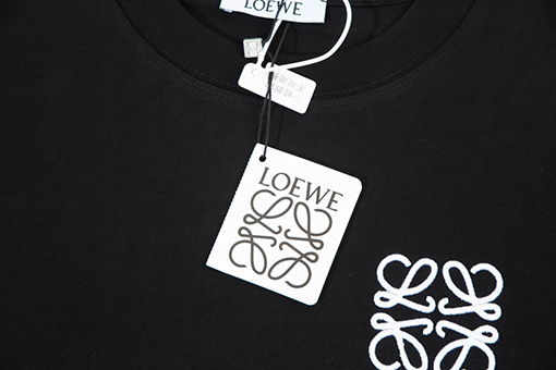 ロエベ 半袖Tシャツ LOEWEロゴ 刺繍  半袖 Tシャツの通販