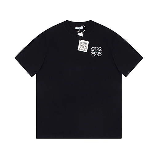 ロエベ 半袖Tシャツ LOEWEロゴ 刺繍  半袖 Tシャツの通販