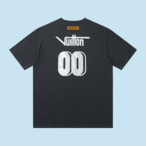 ヴィトン 半袖Tシャツ “ 00 ”数字プリント