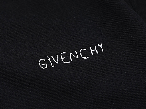 gvc ジバンシイ ロゴ 刺繍 半袖Tシャツ