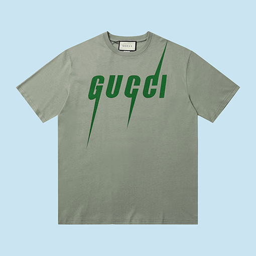 【大人気】グッチ半袖Tシャツ GUCCI  イナズマプリントポイント