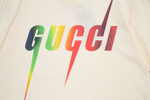 　グッチ半袖Tシャツ GUCCI  イナズマプリントポイント　 2カラー
