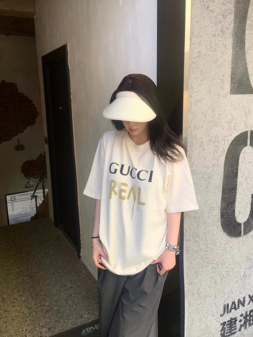 グッチ半袖Tシャツ  GUCCI プリント メンズファッション通販  2色