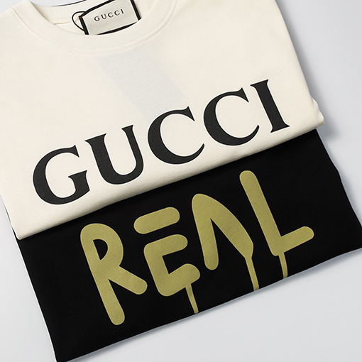 グッチ半袖Tシャツ  GUCCI プリント メンズファッション通販  2色