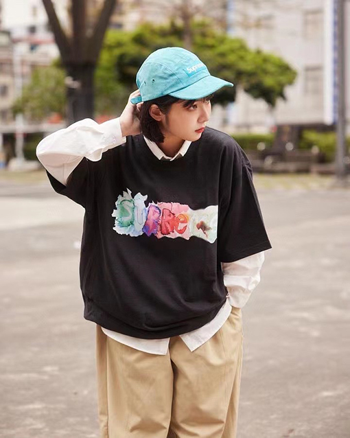 23ss シュプリーム 半袖Tシャツ スーパーコピー supreme   Watercolor Tee