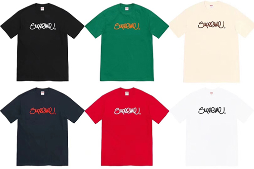 Supreme 22SS Handstyle Tee シュプリーム フード パーカー 半袖 Tシャツの通販